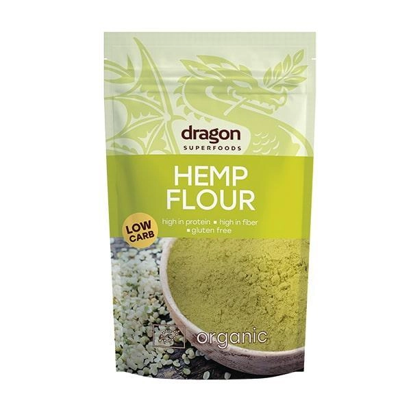 Био Брашно от Коноп, 200g, Dragon Superfoods