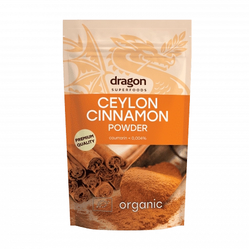 Био Цейлонска Канела на прах, 150g, Dragon Superfoods