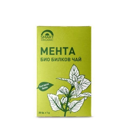 Био Чай Мента, 20g, Smart Organic