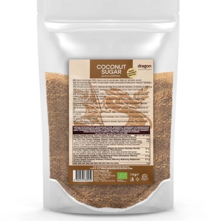 Био Кокосова Захар, 1kg, Dragon Superfoods