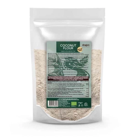 Био Кокосово Брашно, 1kg, Dragon Superfoods