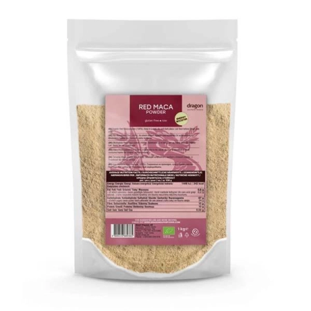 Био Мака Червена на Прах, 1kg, Dragon Superfoods