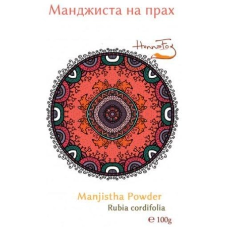 Манджиста на прах, Henna Fox, 100 g