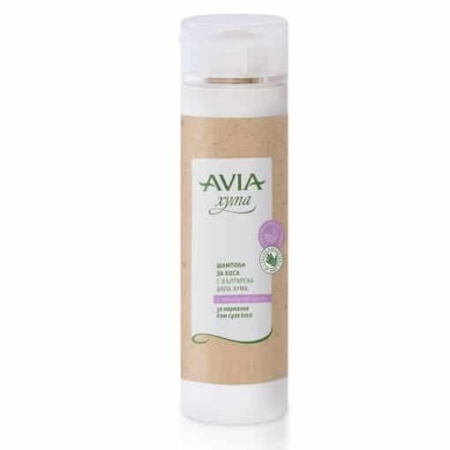 Шампоан с Българска Бяла Хума и Лавандулово Масло, Avia, 250 ml