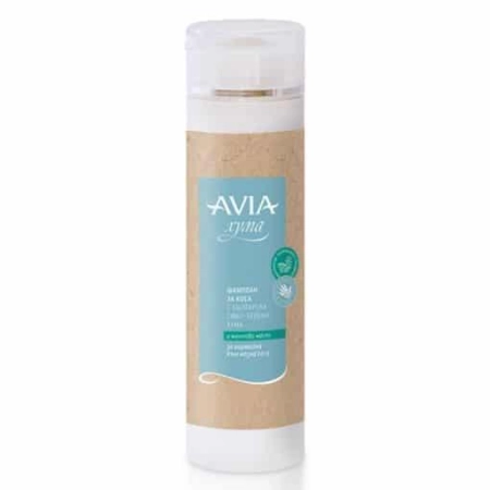 Шампоан с Българска Сиво-Зелена Хума и Ментово Масло, Avia, 250 ml