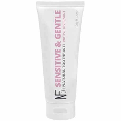 Био паста за зъби NFCO Sensitive & Gentle с вкус на дива мента, 100g