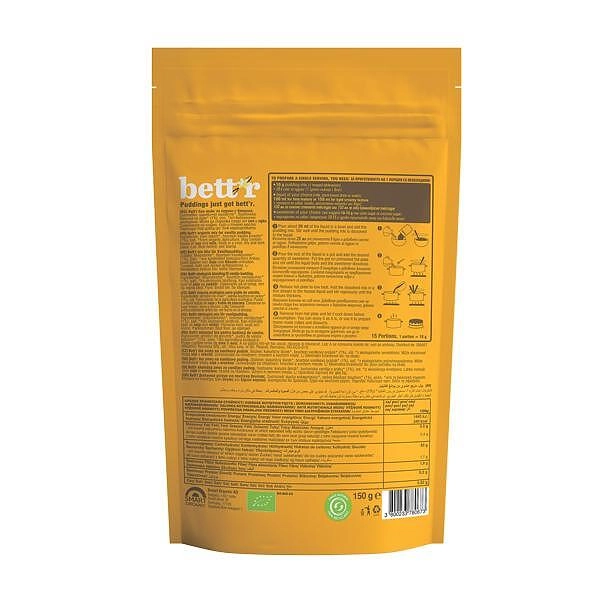 Био Микс за Пудинг Ванилия, 150g, Bettr