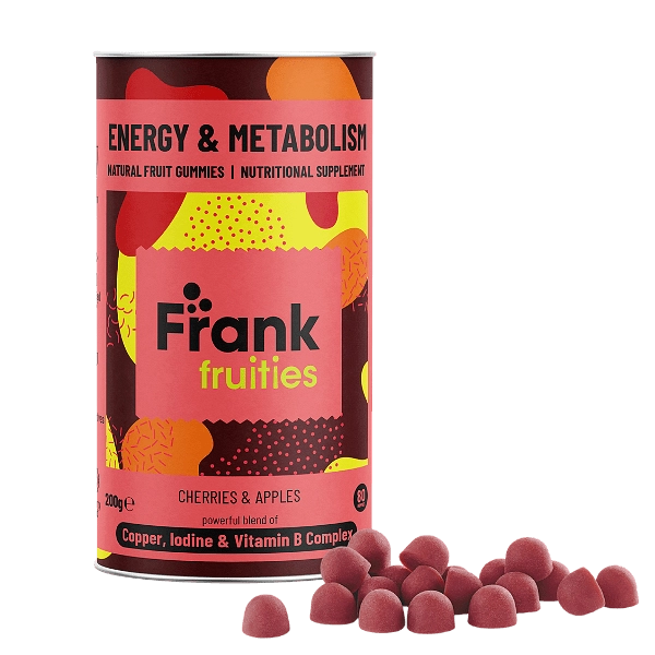 Плодови витамини ENERGY & METABOLISM, 200g, Frank Fruities