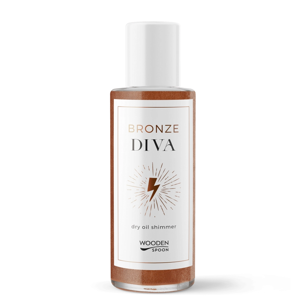 Сухо Блестящо Олио за Тяло Bronze Diva, 100ml, Wooden Spoon