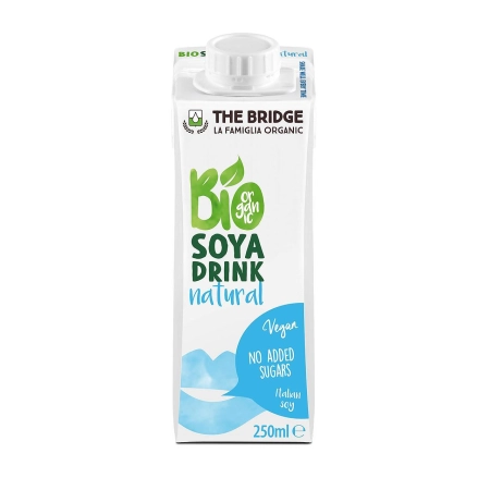 Био Соева Напитка Натурална, 250ml, The Bridge