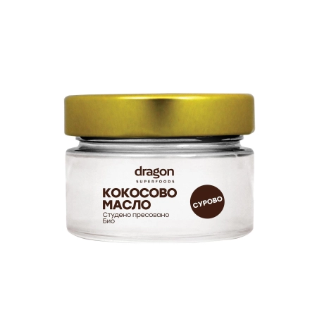 Био Кокосово Масло, студено пресовано, 100ml, Dragon Superfoods