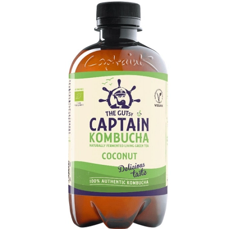 Био Комбуча с Кокос, 400ml, Captain Kombucha