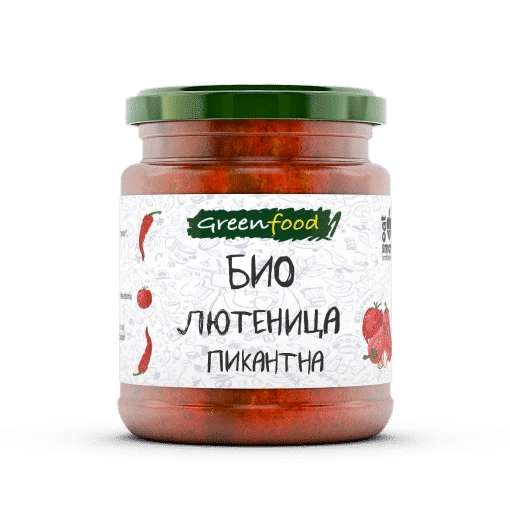 Био Пикантна Лютеница, 260g, Greenfood