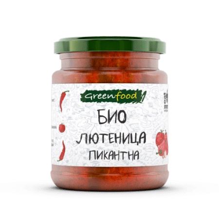 Био Пикантна Лютеница, 260g, Greenfood