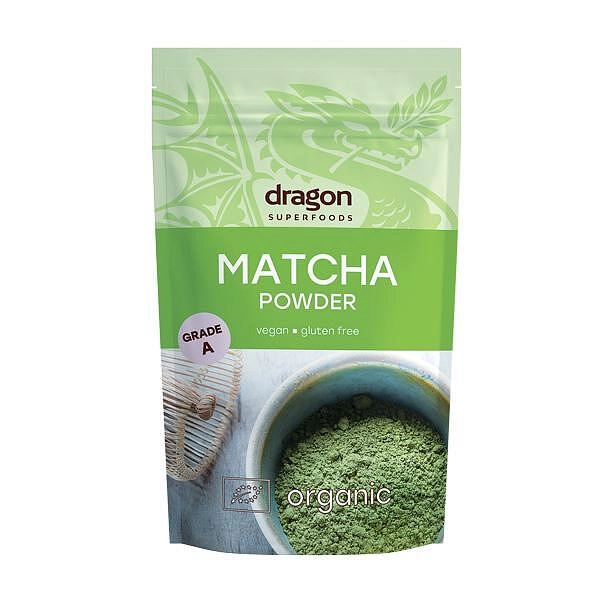 Био Матча на Прах, 100g, Dragon Superfoods