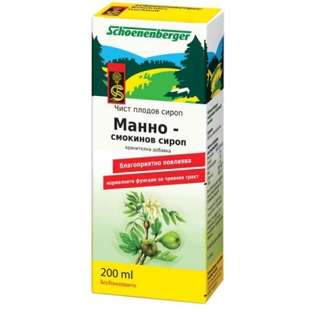 Био Сок Манно-смокинов, 200ml, Schoenenberger