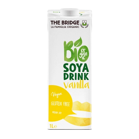 Био Соева Напитка с Ванилия, 1L, The Bridge