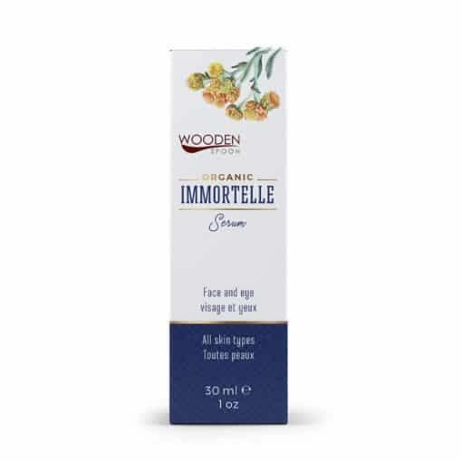 Био Серум за лице Anti age Immortelle, 30ml, Wooden Spoon