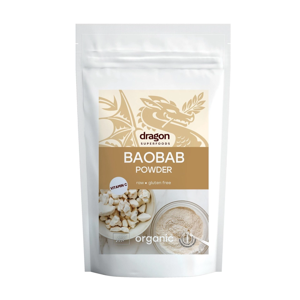 Био Баобаб на прах, 100g, Dragon Superfoods