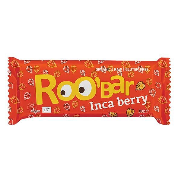 Био Суров Бар с Инка Бери и Портокал, 30g, Roobar 