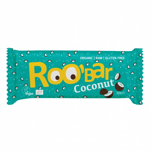 Био Суров Бар с Кокос, 30g, Roobar