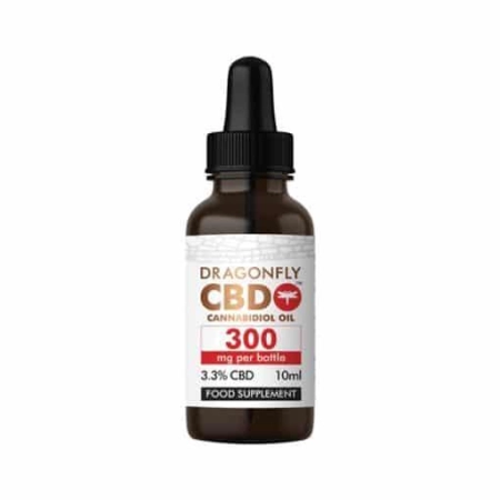 Масло от коноп 3,33%  CBD (300mg) 10ml DRAGONFLY